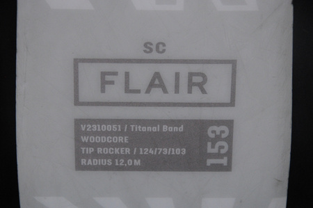 NARTY UŻYWANE VOLKL FLAIR SC 23/24 + Marker VMOTION 11 153 cm NRC290