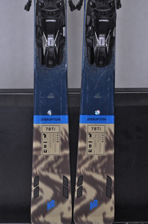NARTY UŻYWANE K2 DISRUPTION 78TI + MXC 12 24/25 163 cm NRC985