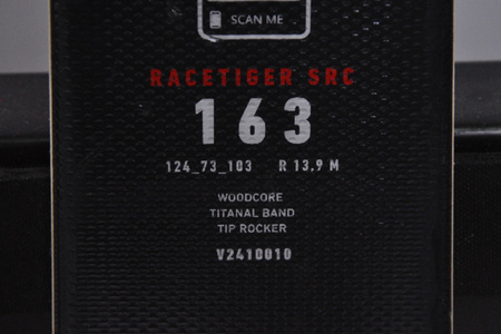 NARTY UŻYWANE VOLKL RACETIGER SRC + Motion 10 24/25 163 cm NRC550