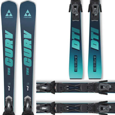 DAMSKIE NARTY FISCHER THE CURV DTI AR + RS11 PR 2026