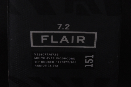 NARTY UŻYWANE VOLKL FLAIR 7.2 21/22 + FDT 10 151 cm NRC1164