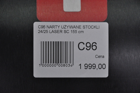 NARTY UŻYWANE STOCKLI LASER SC + MC11 24/25 156 cm NRC96