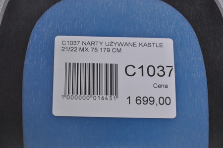 NARTY UŻYWANE KASTLE MX 75 + PR 11 21/22 179 cm NRC1037