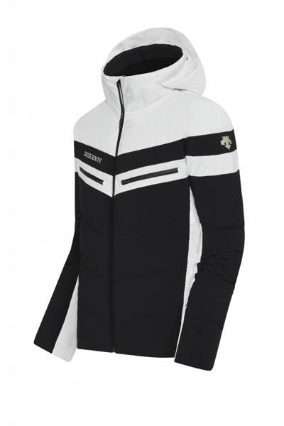 KURTKA NARCIARSKA DESCENTE BARRET Black White 2022 Narty Kraków
