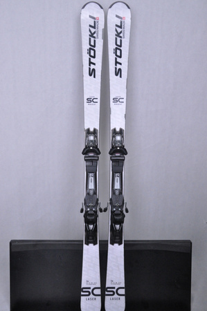 NARTY UŻYWANE STOCKLI LASER SC + MC11 24/25 156 cm NRC97