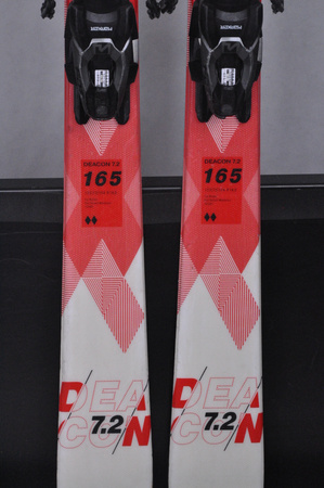 NARTY UŻYWANE VOLKL DEACON 7.2 + FTD 10 21/22 165 cm NRC1108