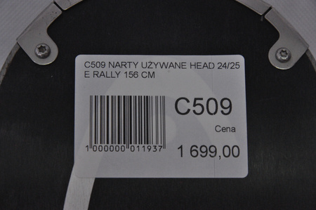 NARTY UŻYWANE HEAD SUPERSHAPE ERALLY + PRD12 24/25 156 cm NRC509