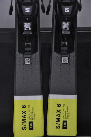 NARTY UŻYWANE SALOMON S/MAX 6 + M10 23/24 146 cm NRC814