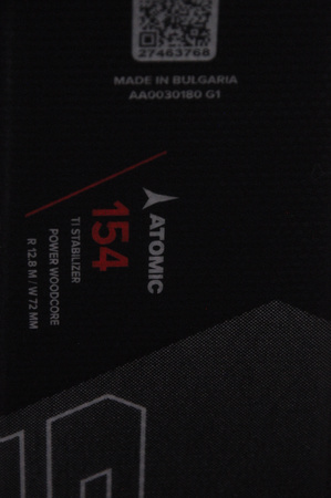 NARTY UŻYWANE ATOMIC REDSTER SC + M10 23/24 154 cm NRC474