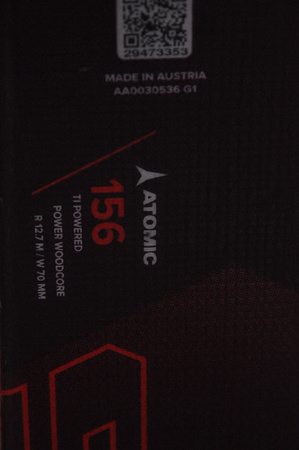 NARTY UŻYWANE ATOMIC REDSTER S7 + M12 GW 23/24 156 cm NRC716