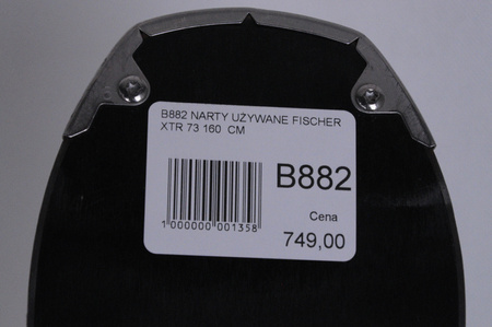 NARTY UŻYWANE FISCHER RC ONE XTR 73 20/21 + RS10 160 cm NRB882