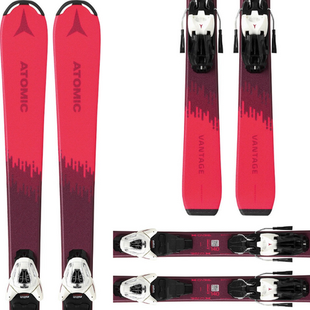 JUNIORSKIE NARTY ATOMIC VANTAGE GIRLS X + Atomic L6 GW 2023