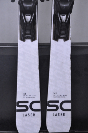 NARTY UŻYWANE STOCKLI LASER SC + MC11 24/25 163 cm NRC104