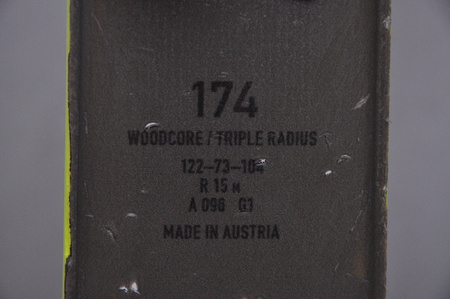 NARTY UŻYWANE FISCHER RC ONE 74 22/23 + RS10 174 cm NRC1026