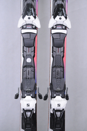NARTY UŻYWANE SALOMON ADDIKT + Salomon Z12 24/25 163 cm NRC63