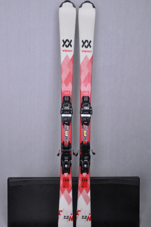 NARTY UŻYWANE VOLKL DEACON 7.2 + FTD 10 21/22 158 cm NRC1117