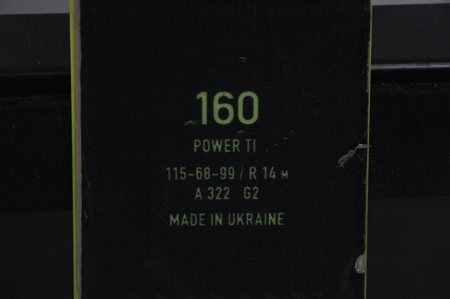 NARTY UŻYWANE FISCHER RC4 SUPERIOR TI 23/24 + Z11 160 cm NRC773