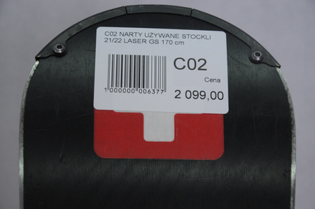 NARTY UŻYWANE STOCKLI LASER GS + Salomon MC 12 21/22 170 cm NRC02