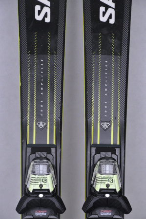 NARTY UŻYWANE SALOMON S/MAX 10 + M11 22/23 160 cm NRC562