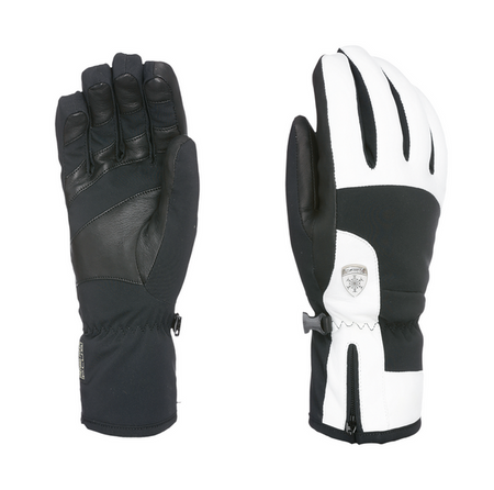 DAMSKIE RĘKAWICE LEVEL IRIS W Black/White 2026