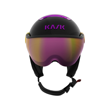 KASK NARCIARSKI KASK CHROME VISOR Black Fuchsia 2026