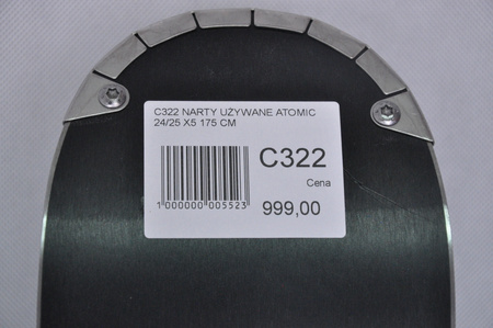 NARTY UŻYWANE ATOMIC REDSTER X5 + Atomic M10 GW 24/25 175 cm NRC322