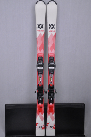NARTY UŻYWANE VOLKL DEACON 7.2 + FTD 10 21/22 151 cm NRC1147
