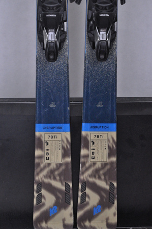 NARTY UŻYWANE K2 DISRUPTION 78TI + MXC 12 24/25 177 cm NRC974