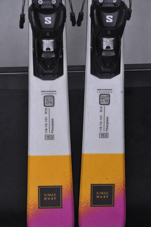 NARTY UŻYWANE SALOMON S/MAX N 4 XT + M10 23/24 153 cm NRC1011