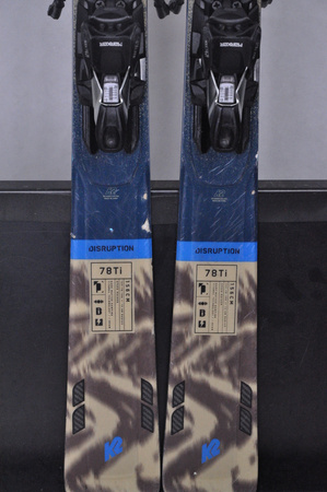NARTY UŻYWANE K2 DISRUPTION 78TI + MXC 12 24/25 156 cm NRC989