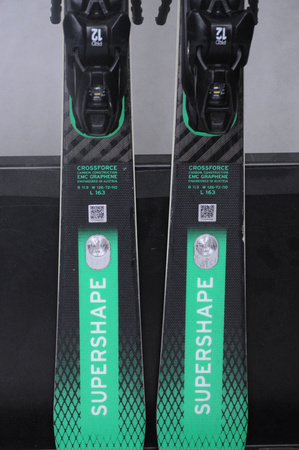 NARTY UŻYWANE HEAD SUPERSHAPE E. MAGNUM + Head PRD12 24/5 163 cm NRC261