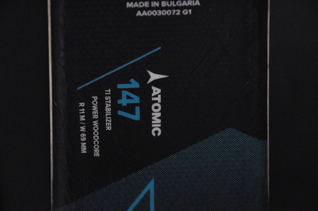 NARTY UŻYWANE ATOMIC REDSTER X5 + Atomic M10 GW 24/25 147 cm NRC309