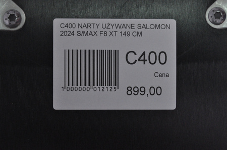 NARTY UŻYWANE SALOMON S/MAX F8 XT + M10 2024 149 cm NRC400