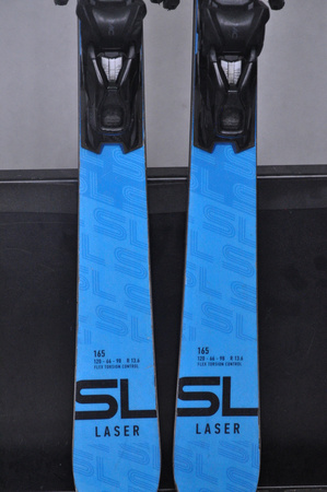NARTY UŻYWANE STOCKLI LASER SL + MC11 24/25 165 cm NRC28
