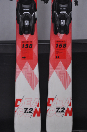 NARTY UŻYWANE VOLKL DEACON 7.2 + FTD 10 21/22 158 cm NRC1133