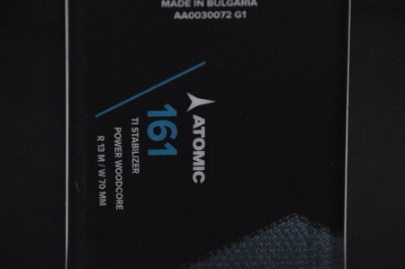 NARTY UŻYWANE ATOMIC REDSTER X5 + Atomic M10 GW 24/25 161 cm NRC301