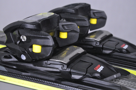 NARTY UŻYWANE VOLKL RACETIGER SC 24/25 + VMotion 12 165 cm NRC833