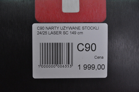 NARTY UŻYWANE STOCKLI LASER SC + MC11 24/25 149 cm NRC90
