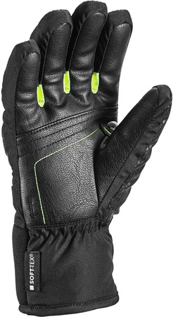 JUNIORSKIE RĘKAWICE NARCIARSKIE LEKI WCR TEAM 3D Black/Ice Lemon 2026