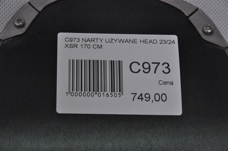 NARTY UŻYWANE HEAD WORLDCUP e.XSR + PR 11 23/24 170 cm NRC973