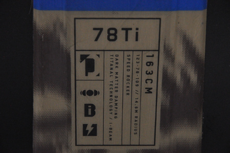NARTY UŻYWANE K2 DISRUPTION 78TI + MXC 12 24/25 163 cm NRC987