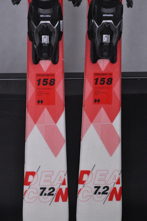 NARTY UŻYWANE VOLKL DEACON 7.2 + FTD 10 21/22 158 cm NRC1138