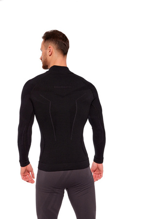 MĘSKA KOSZULKA TERMICZNA BRUBECK EXTREME MERINO Black