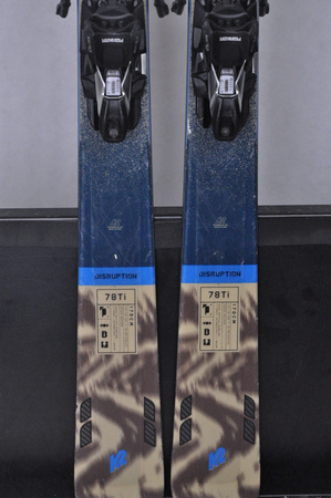 NARTY UŻYWANE K2 DISRUPTION 78TI + MXC 12 24/25 170 cm NRC978