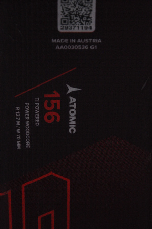 NARTY UŻYWANE ATOMIC REDSTER S7 + M12 GW 23/24 156 cm NRC718