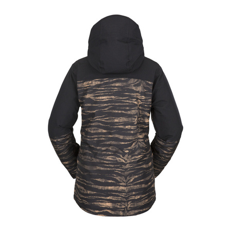 DAMSKA KURTKA SNOWBOARDOWA VOLCOM SHELTER 3D STRETCH Tiger Print 2023