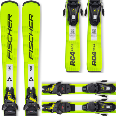 JUNIORSKIE NARTY FISCHER RC4 RACE JR JRS + FS7 CA JRS 2026