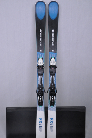 NARTY UŻYWANE KASTLE PX 81 + K11 23/24 165 cm NRC54