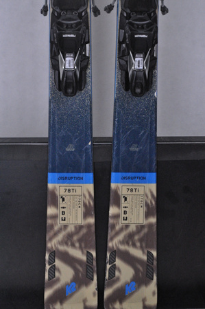 NARTY UŻYWANE K2 DISRUPTION 78TI + MXC 12 24/25 170 cm NRC979