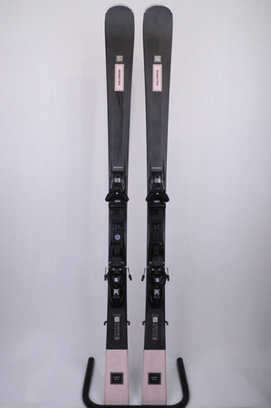 DAMSKIE NARTY UŻYWANE SALOMON S/MAX 8 + M10 23/24 160 cm NRB107